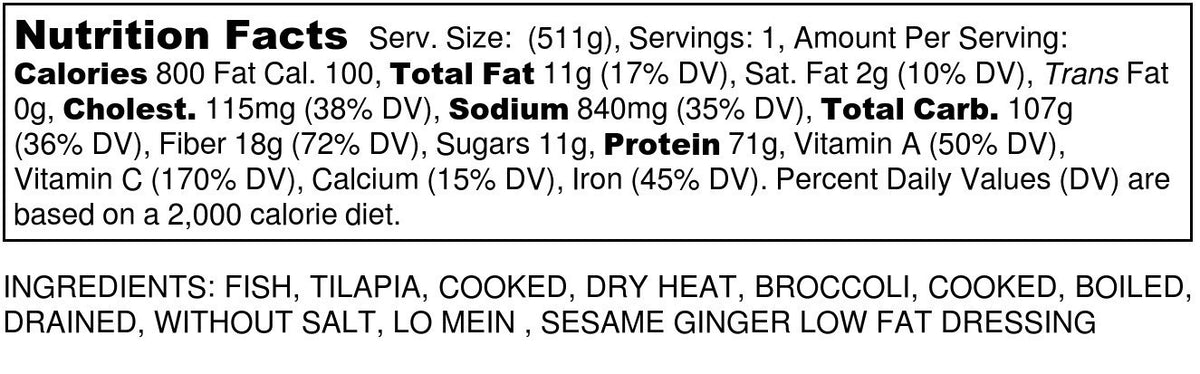 Sesame Ginger Tilapia