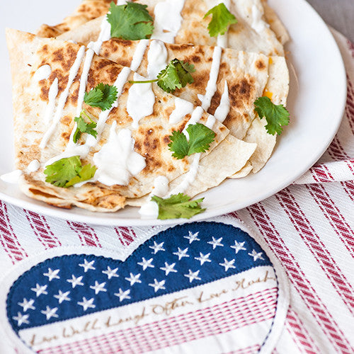 Grilled Chicken Quesadilla