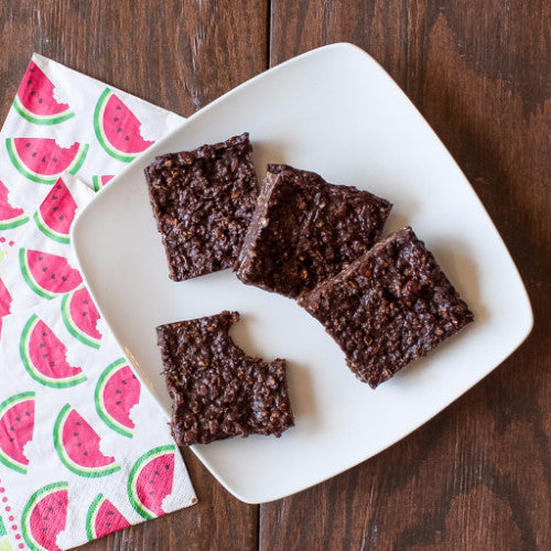 Triple Chocolate Protein Brownies