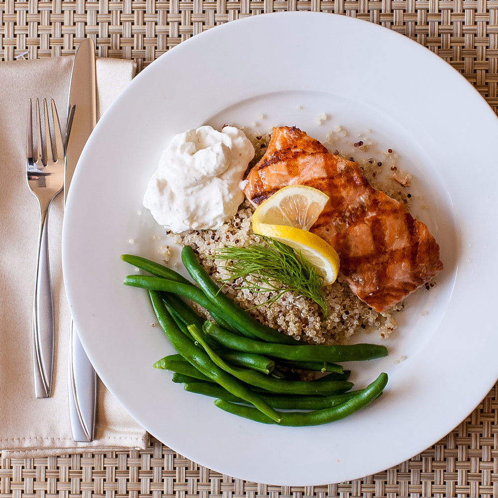 Tzatziki Grilled Salmon